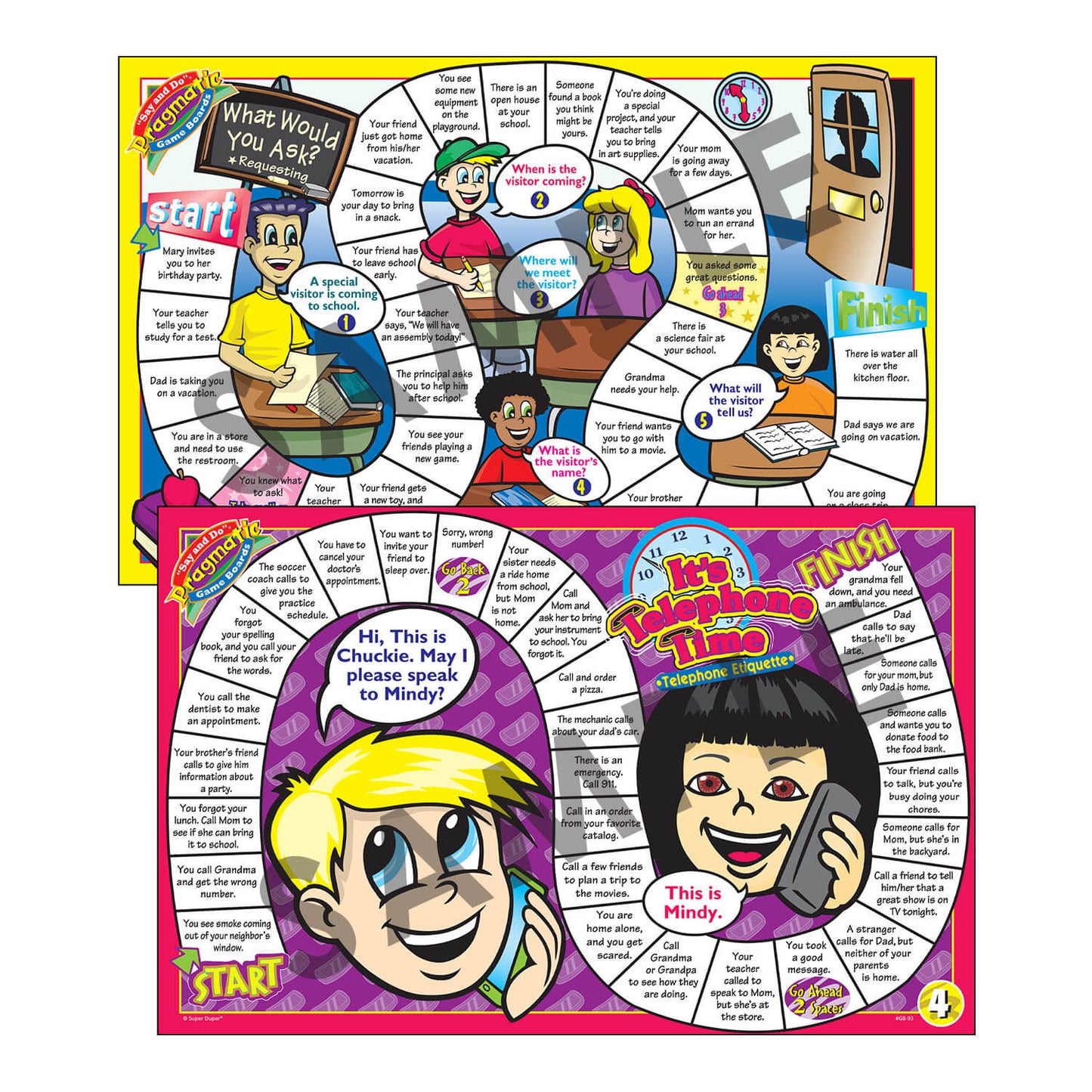 Positive Pragmatic Game Boards
