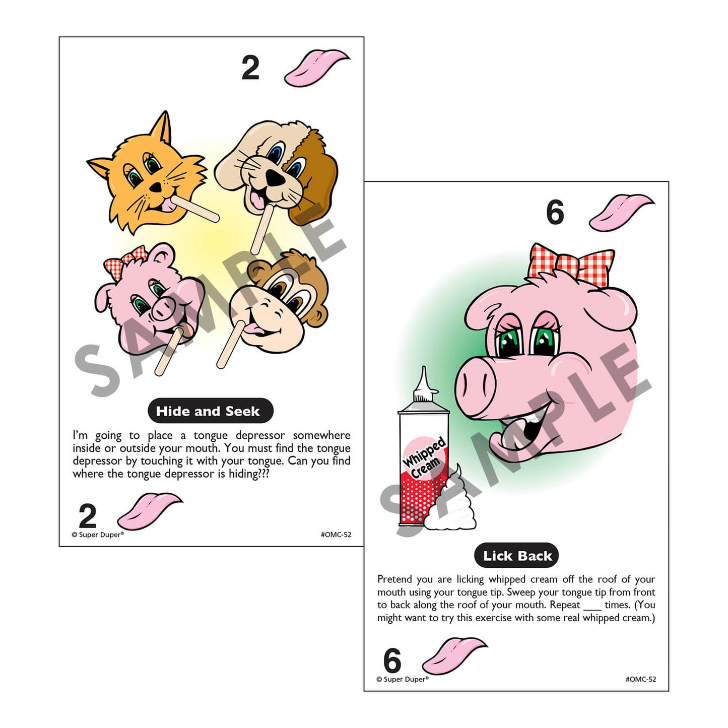 Can-Do Oral-Motor Fun Deck