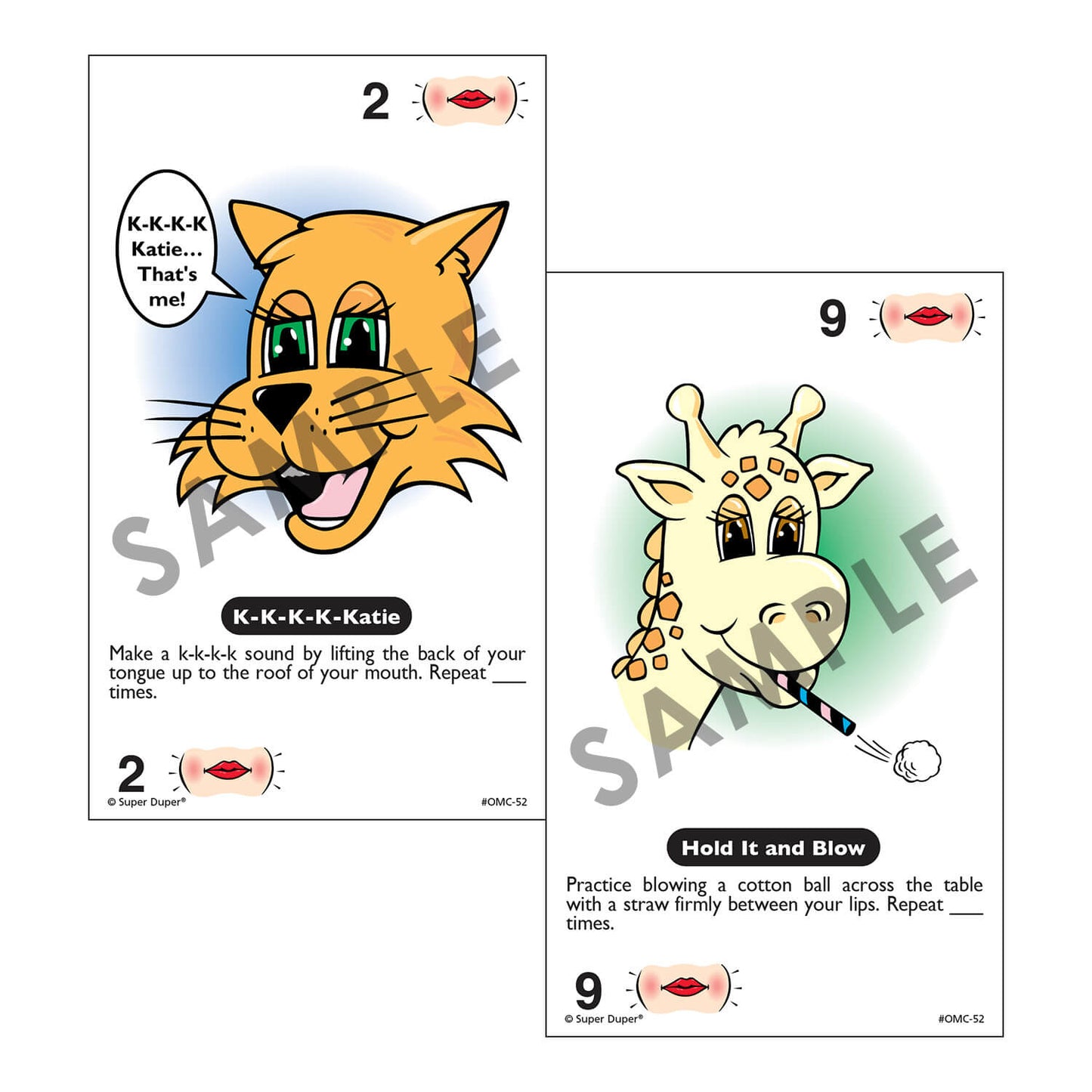 Can-Do Oral-Motor Fun Deck