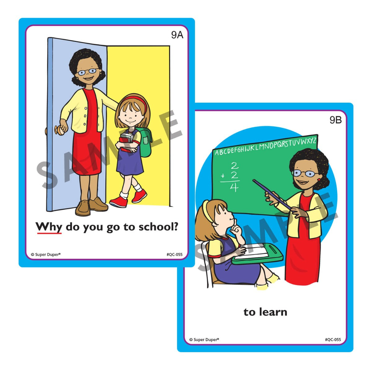 Ask and Answer WH Question Card Bundle