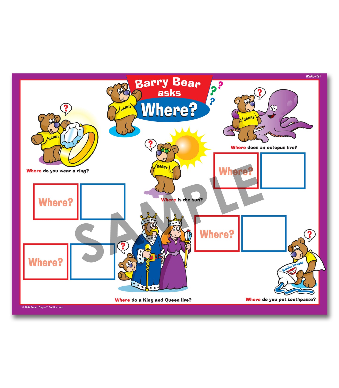 Magnetalk WH Questions Bundle (Who, What, When, Where, Why)