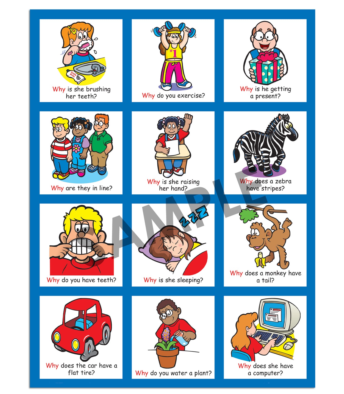 Magnetalk WH Questions Bundle (Who, What, When, Where, Why)