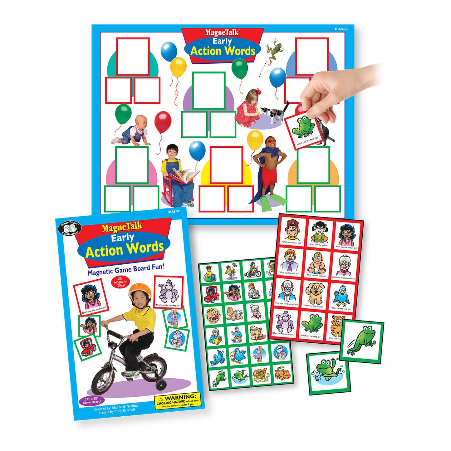 Magnetalk Early Action Words