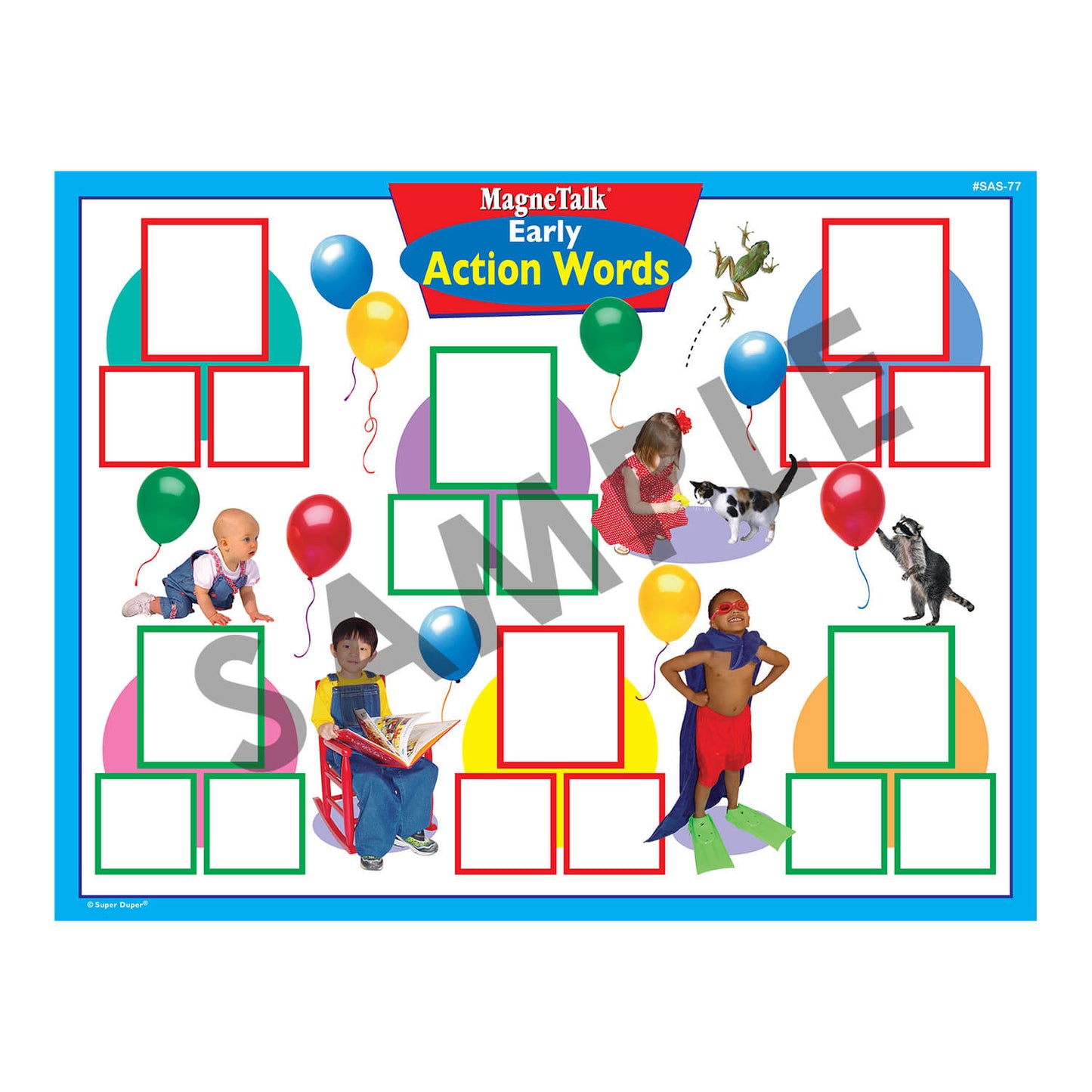 Magnetalk Early Action Words