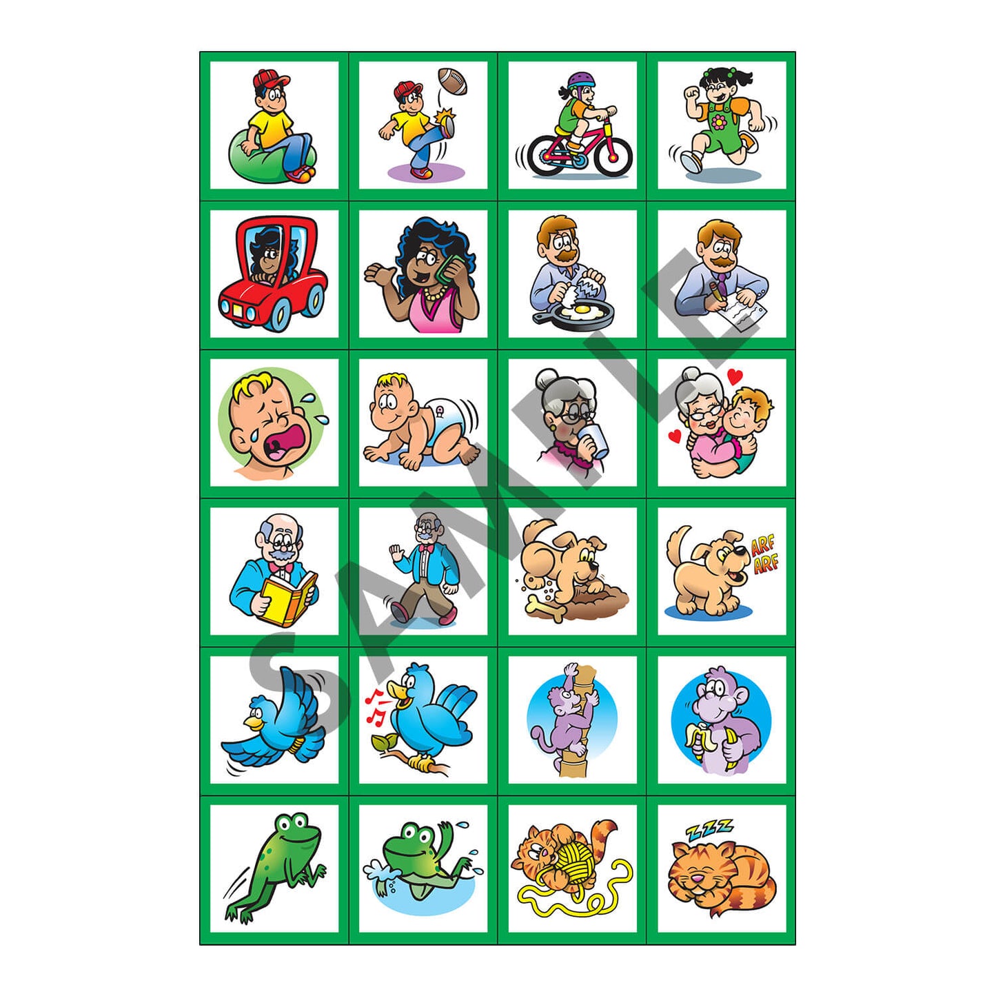 Magnetalk Early Action Words
