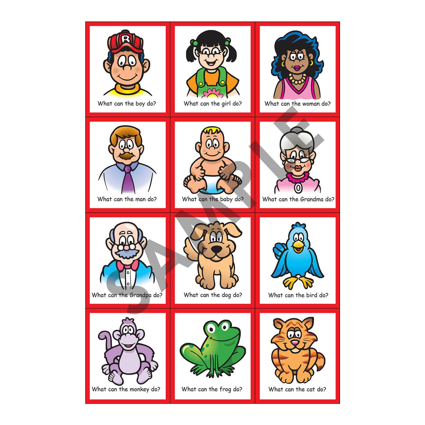 Magnetalk Early Action Words