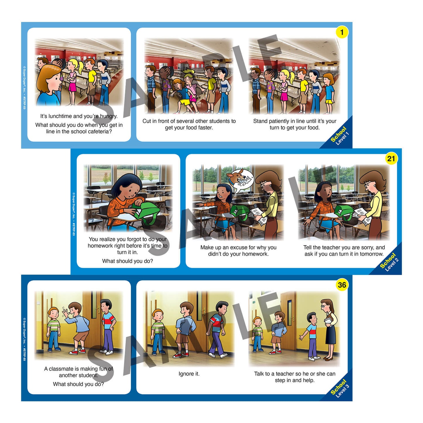 Making Good Social Choices Skill Strips