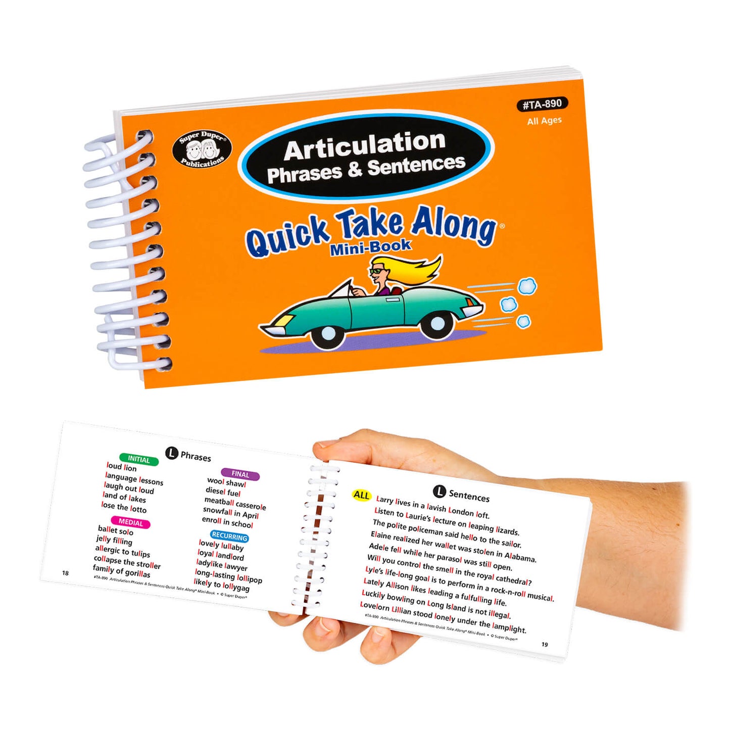 Articulation Phrases and Sentences Quick Take Along