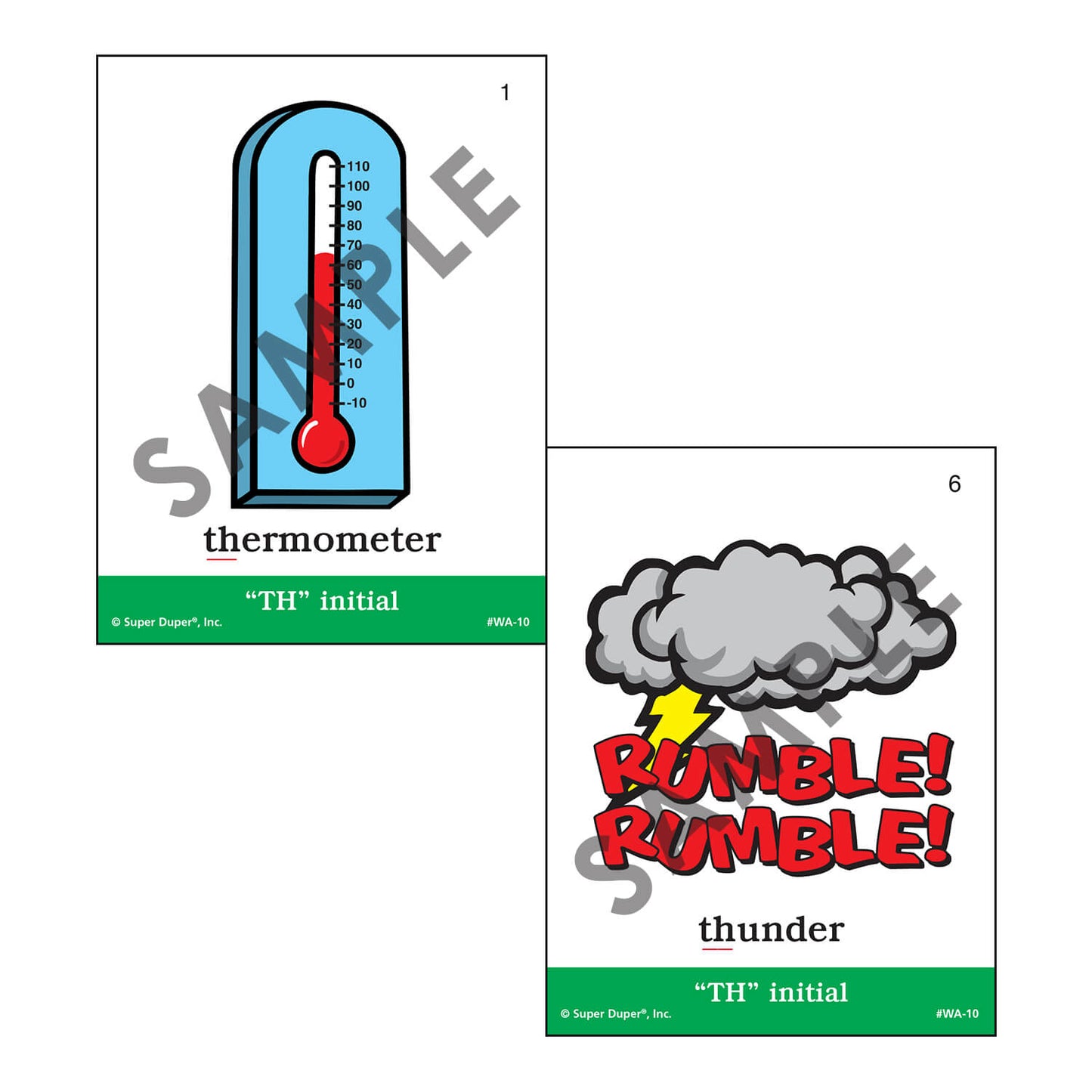 Webber Articulation Cards Bundle II (SH, CH, TH, F, V, K, G)