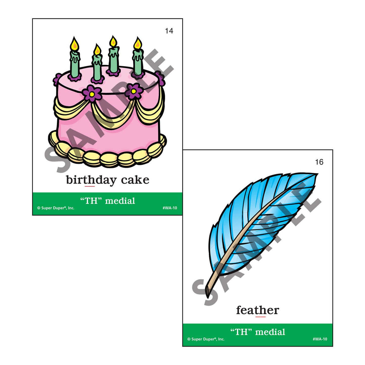 Webber Articulation Cards Bundle II (SH, CH, TH, F, V, K, G)
