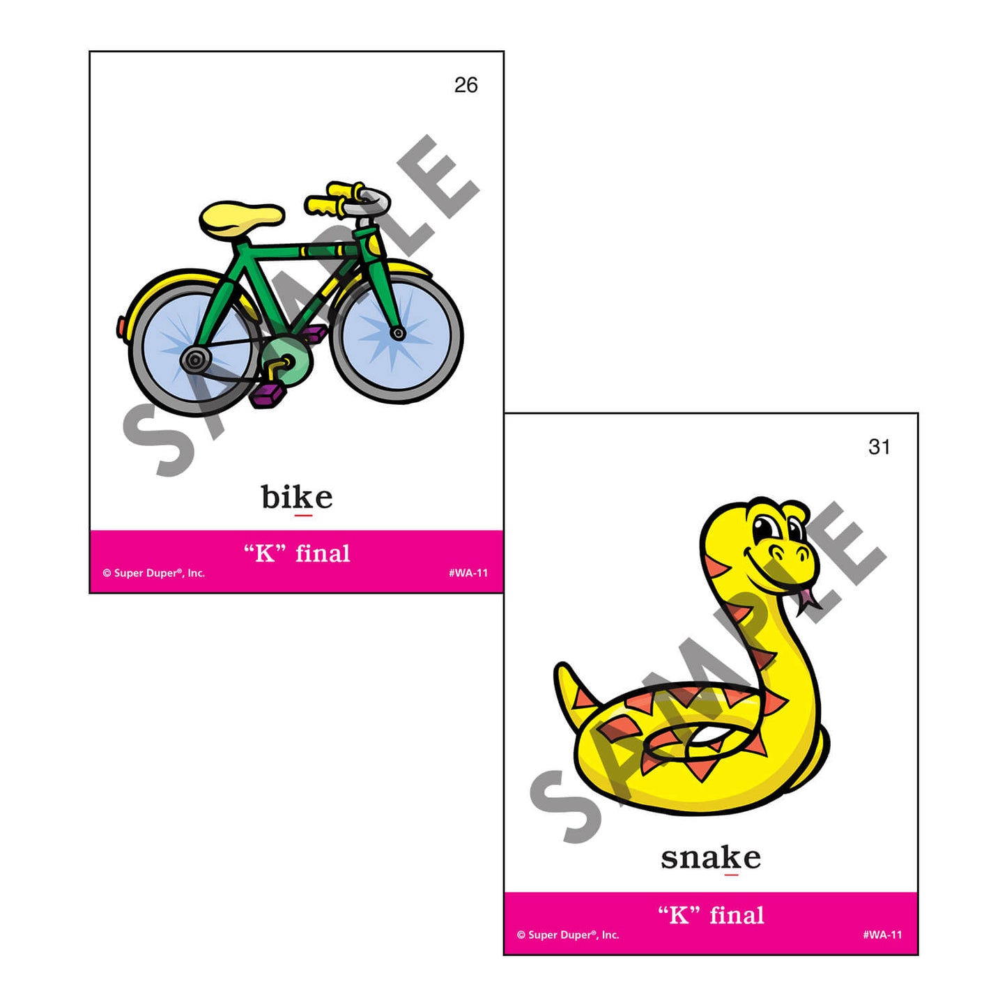 Webber Articulation Cards Bundle II (SH, CH, TH, F, V, K, G)
