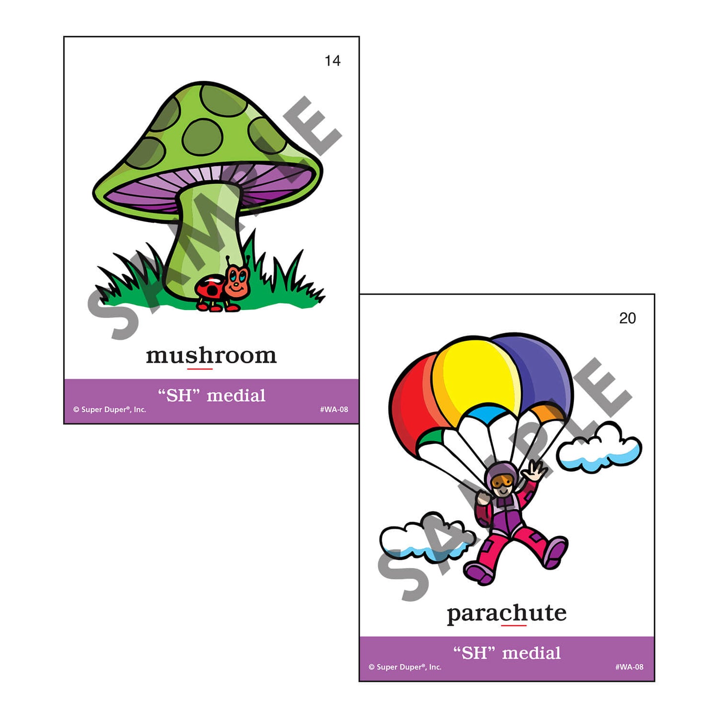 Webber Articulation Cards Bundle II (SH, CH, TH, F, V, K, G)