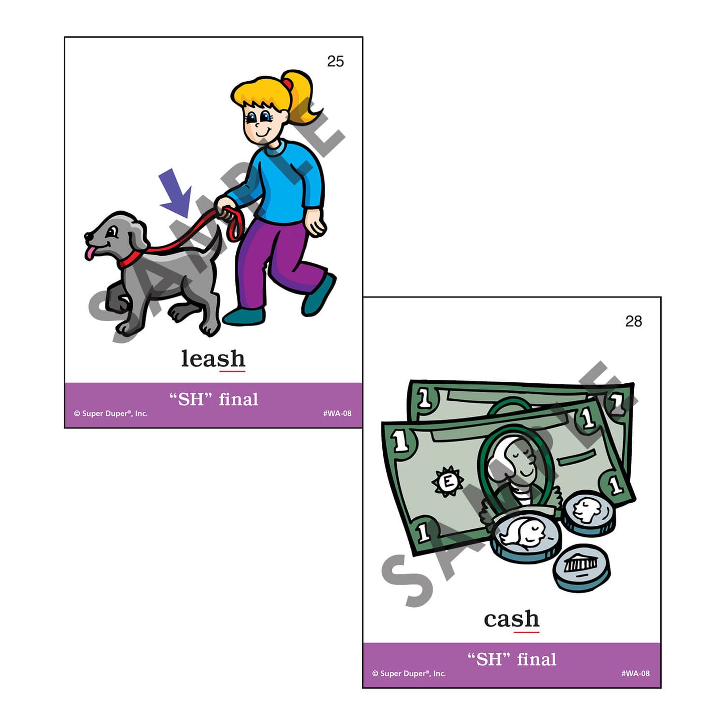 Webber Articulation Cards Bundle II (SH, CH, TH, F, V, K, G)