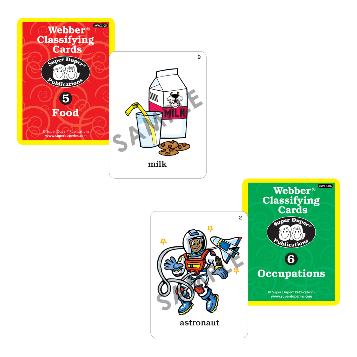 Webber Classifying Cards (7-Deck Set)