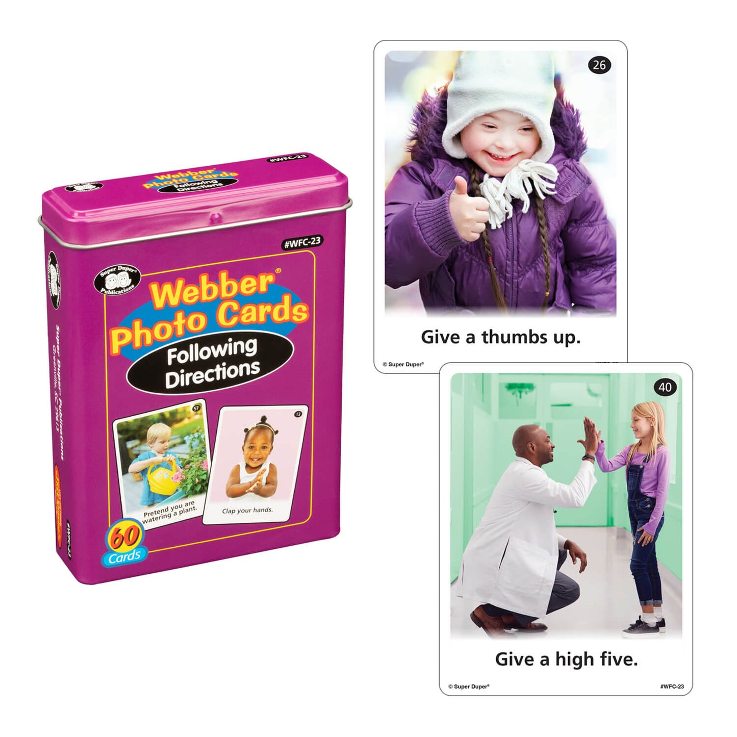 Webber Photo Cards - Following Directions