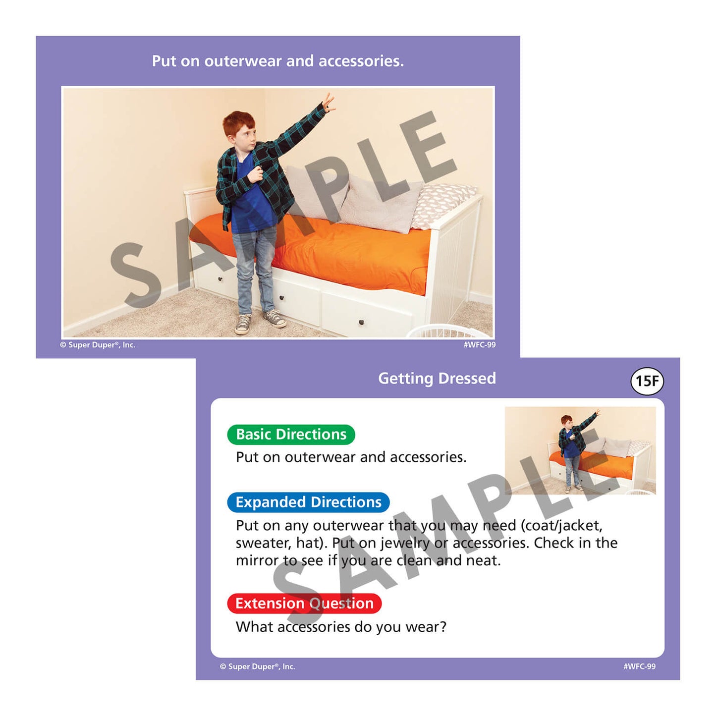 Webber Activities of Daily Living Photo Sequencing Cards