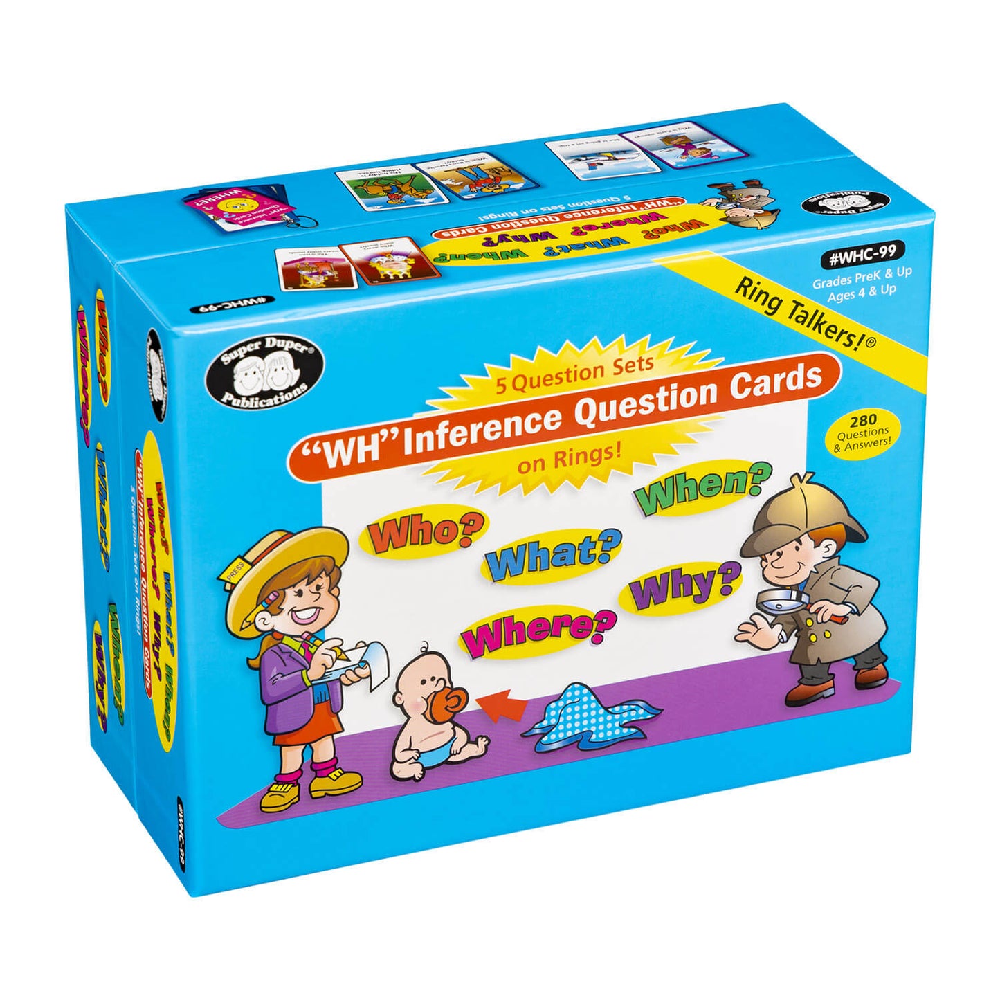 Ring Talkers WH Inference Question Cards Bundle
