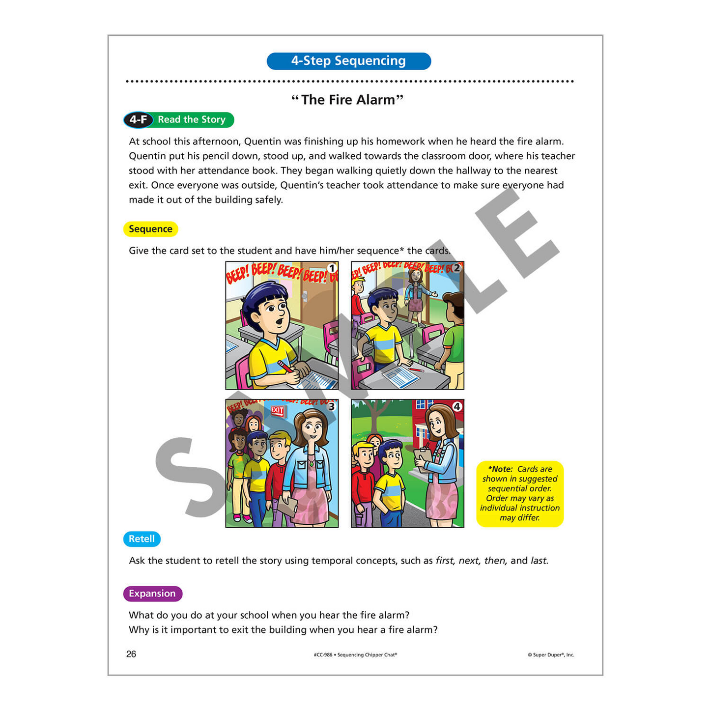 Sequencing Chipper Chat