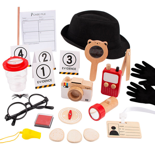 Detective Wooden Playset