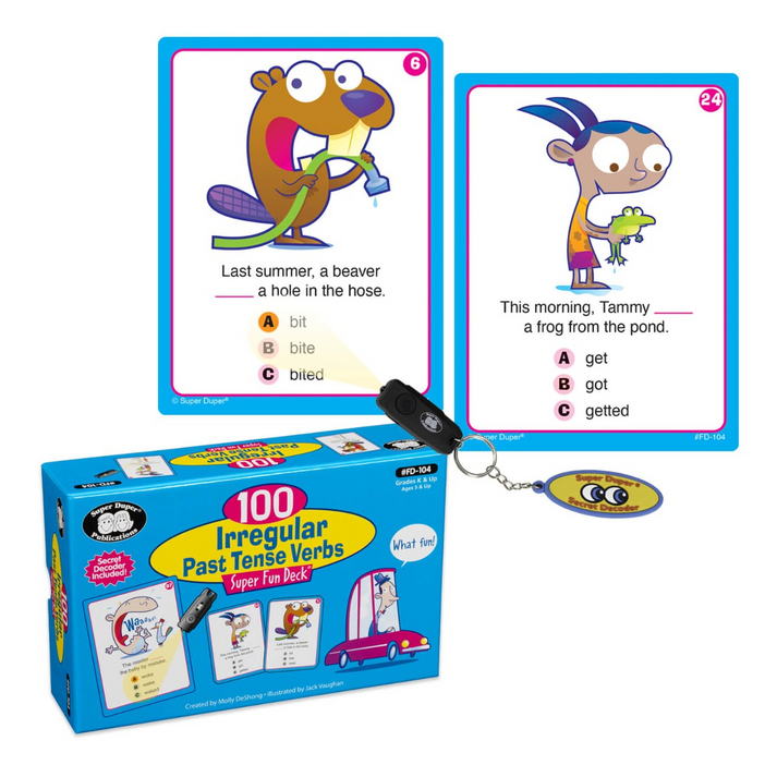 100 Irregular Past Tense Verbs Super Fun Deck – Pierre's Farm