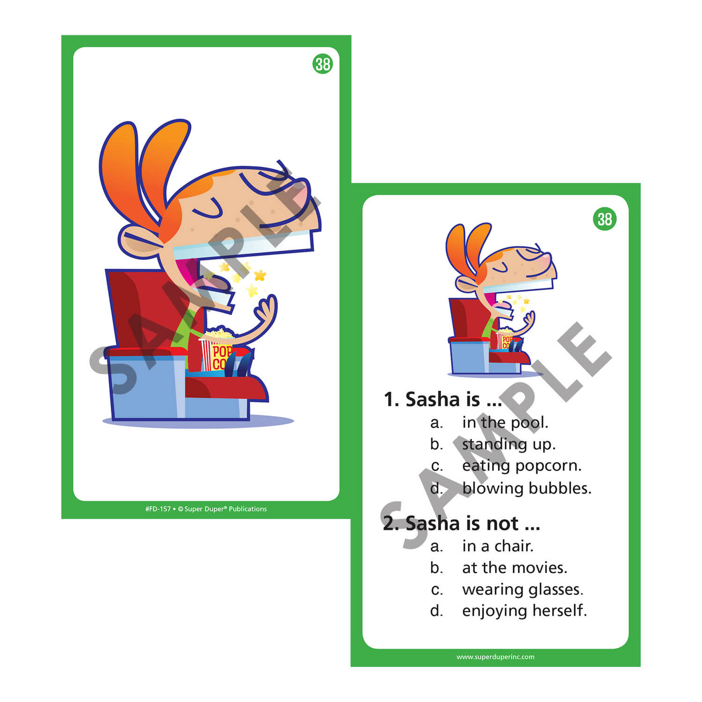 Comprehending Negation in Sentences Fun Deck