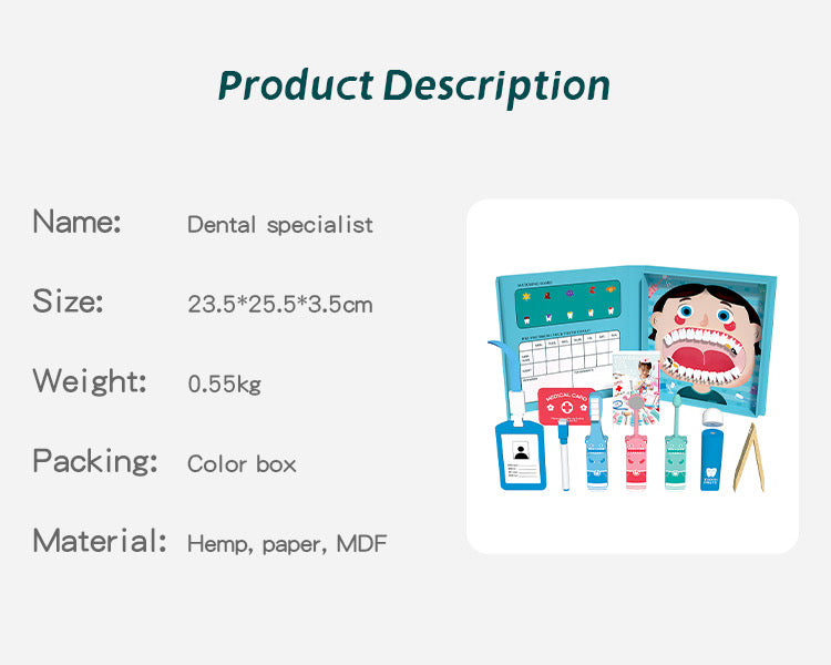 Dentist Wooden Box Kit