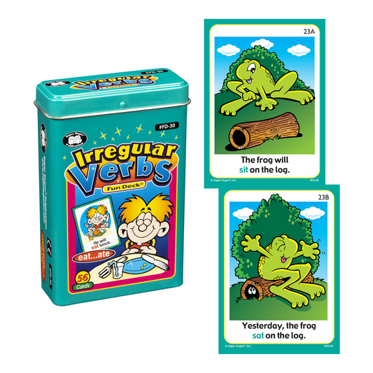 Irregular Verbs Fun Deck