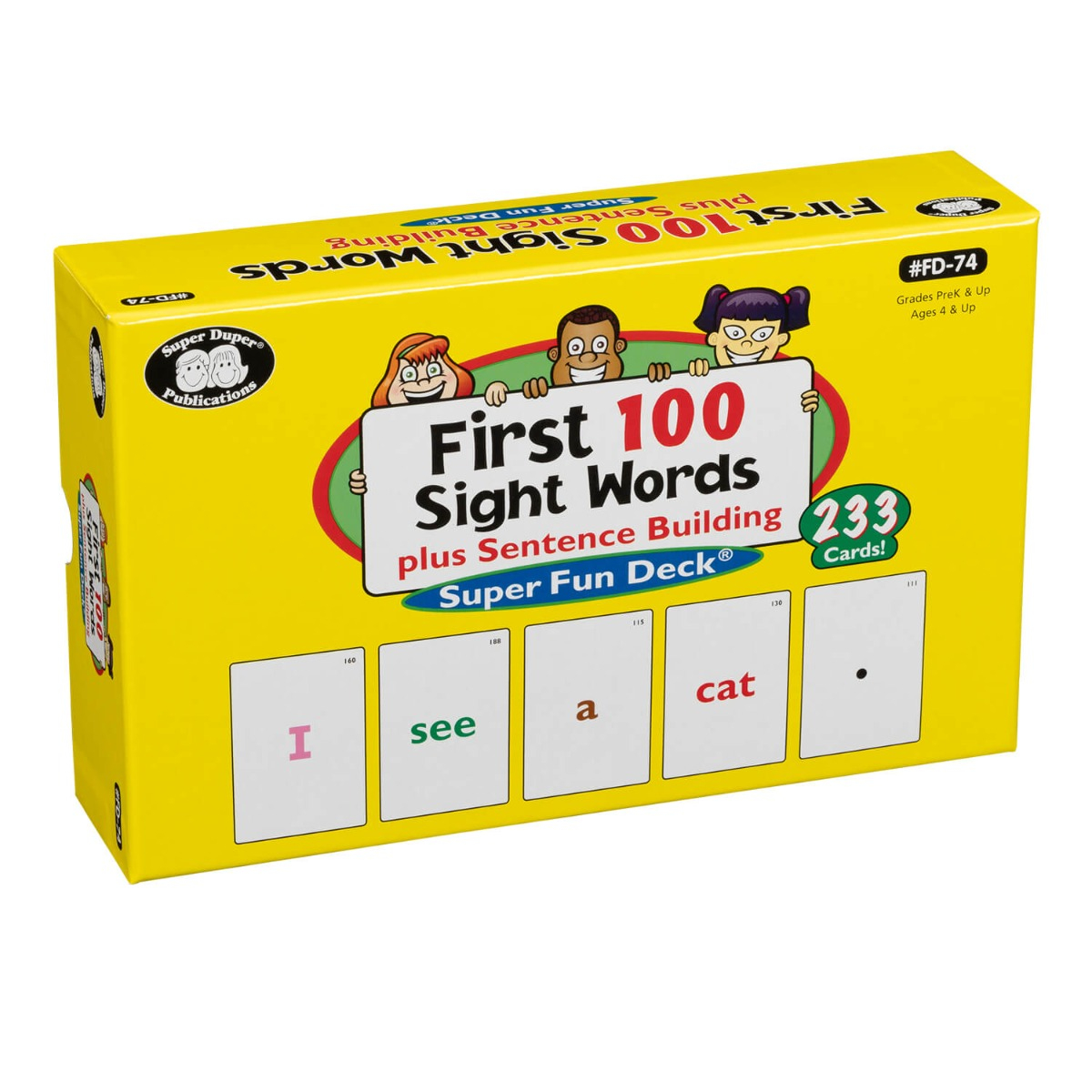 First 100 Sight Words Super Fun Deck