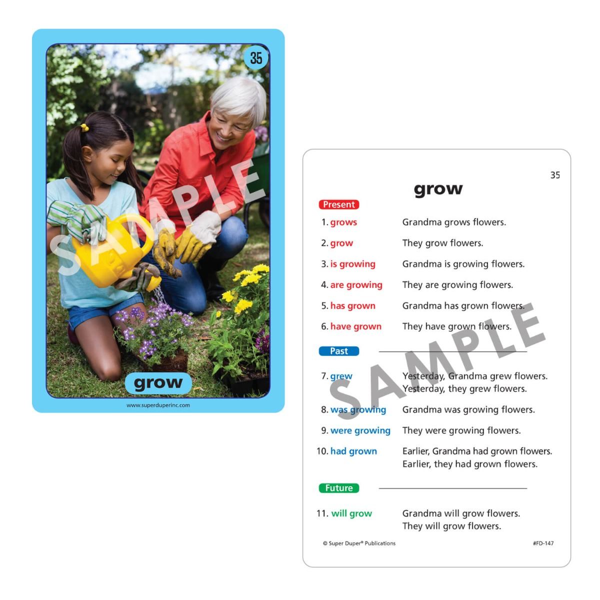 Irregular Verbs in Sentences Fun Deck