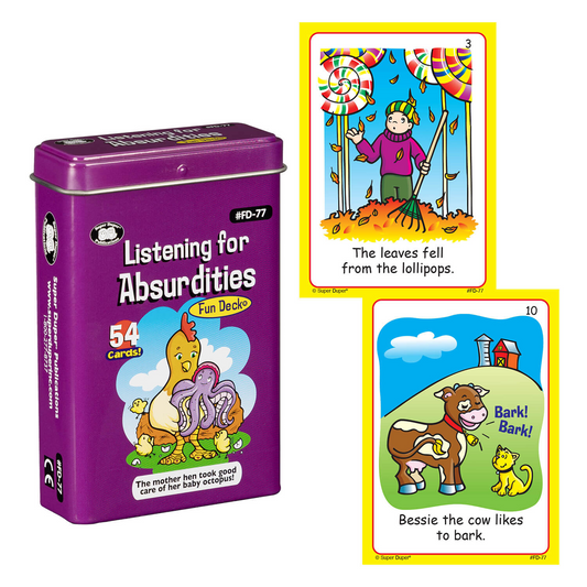 Listening for Absurdities Fun Deck