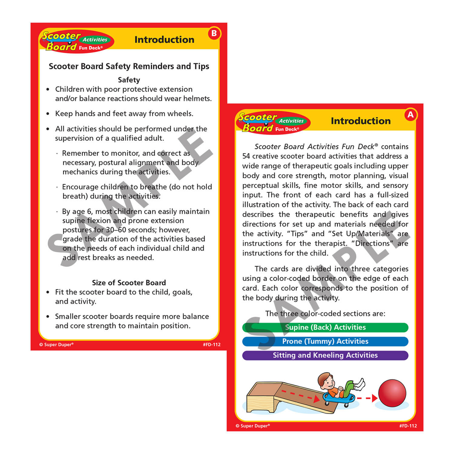 Scooter Board Activities Fun Deck