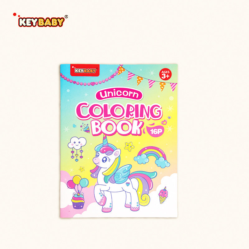 Kids’ Coloring Book – 16 Pages of Fun & Creativity (4 Designs)