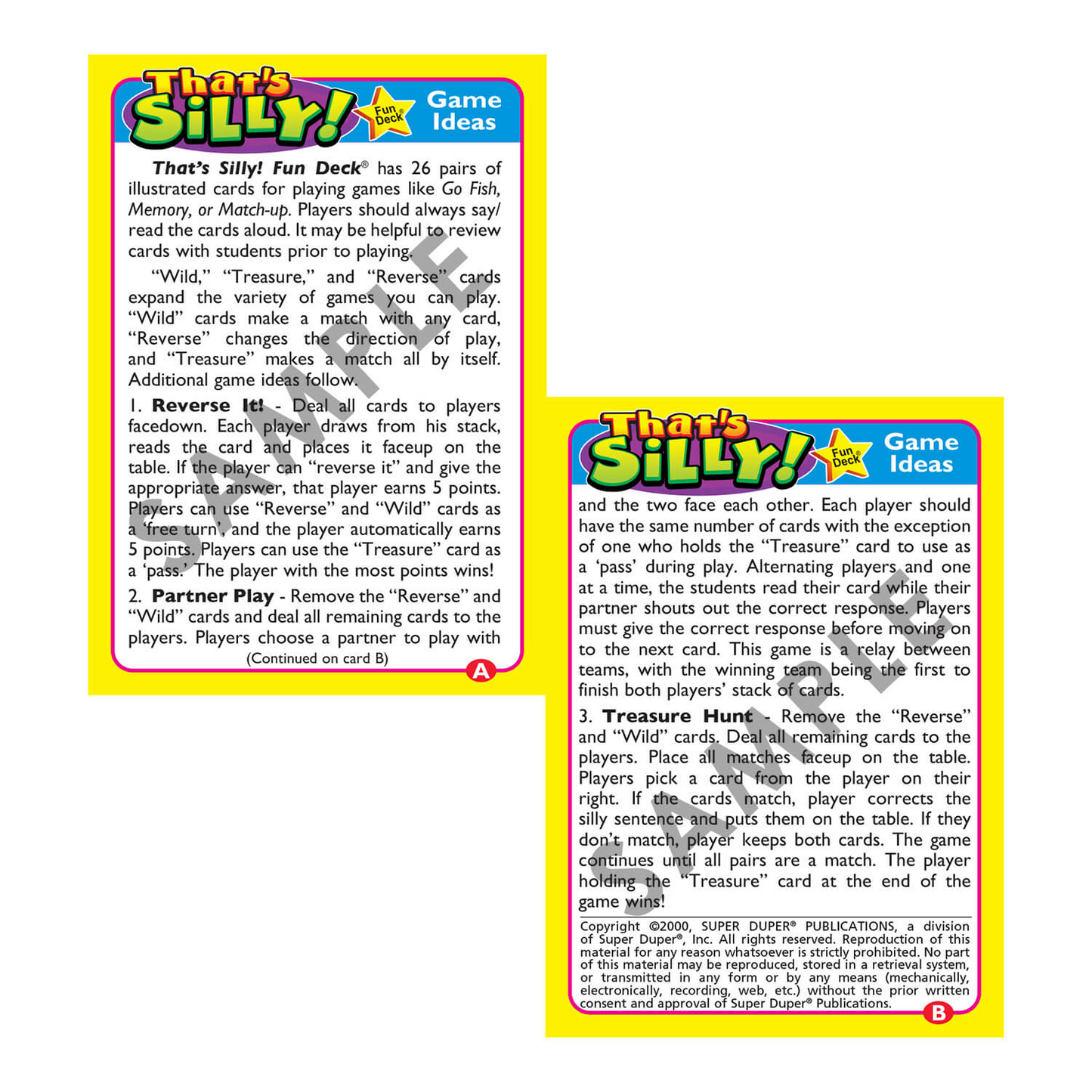 That’s Silly Fun Deck