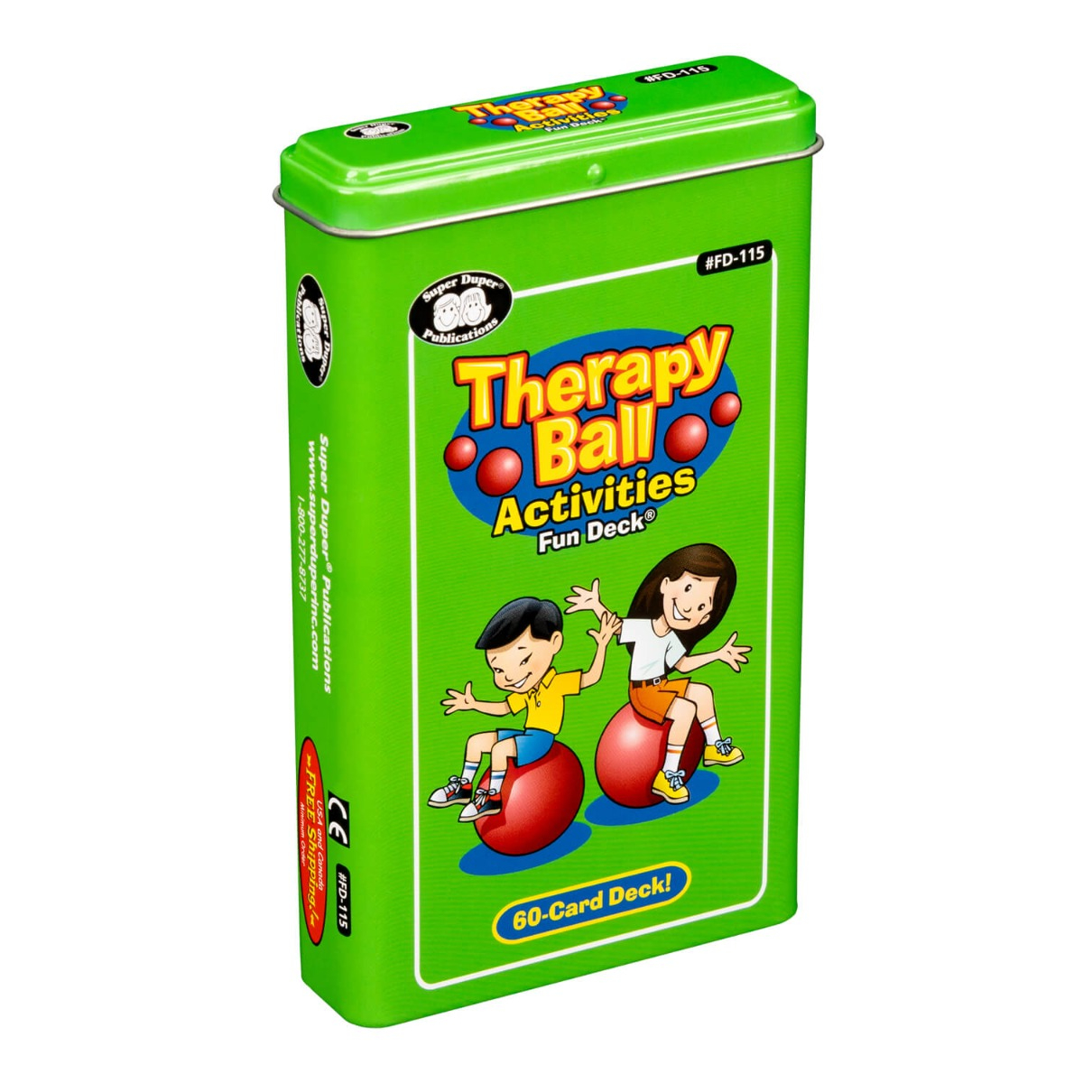Therapy Ball Activities Fun Deck