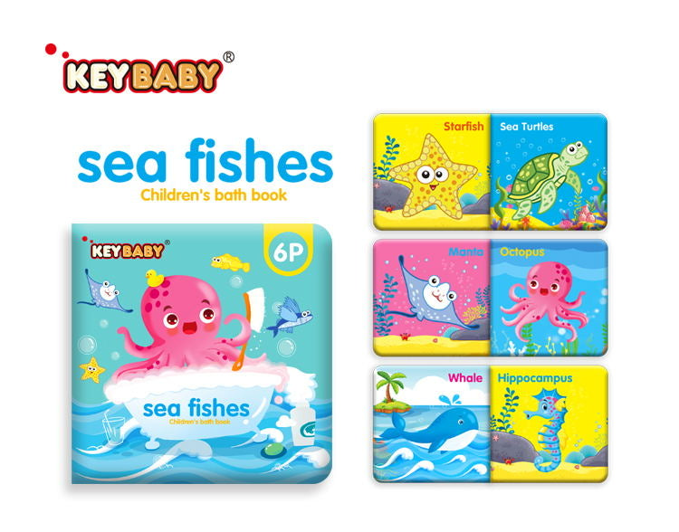 Baby Learning Bath Book