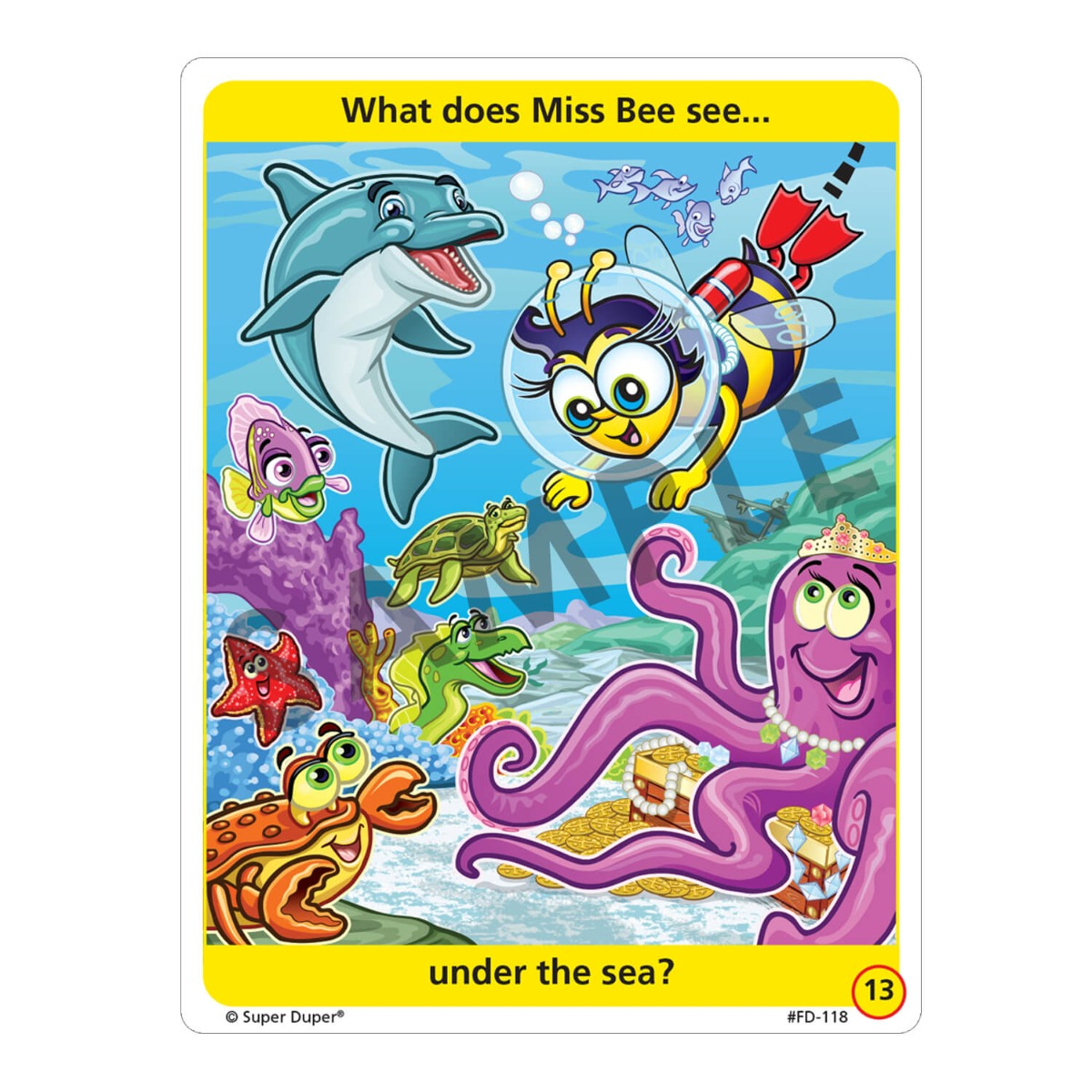 What Does Miss Bee See? Fun Deck