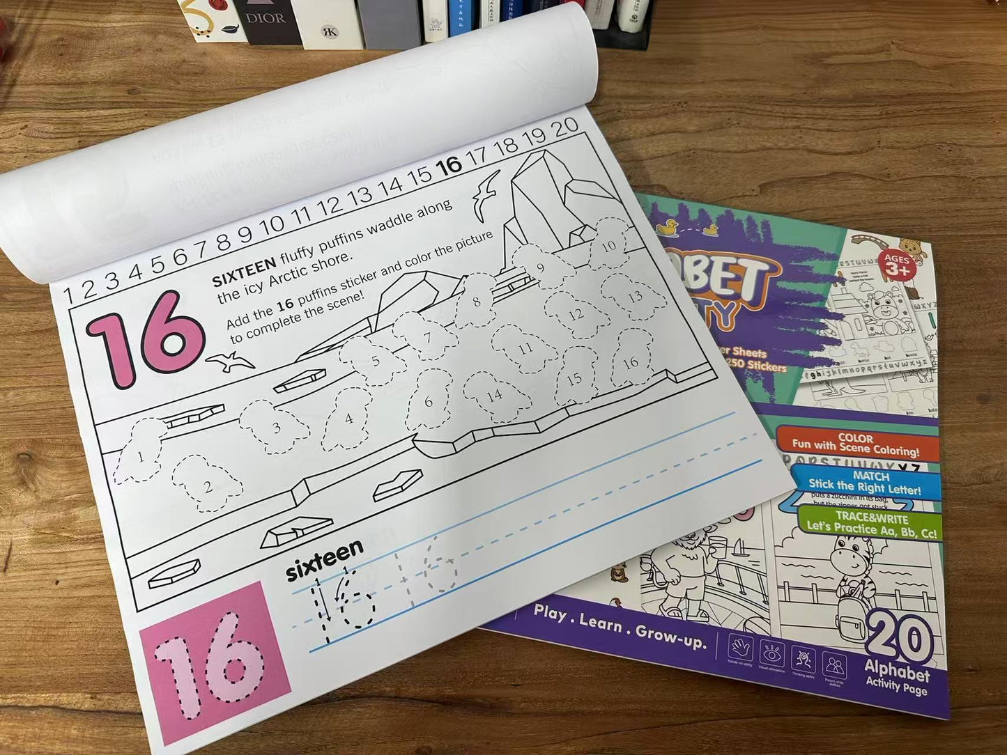 Keybaby Activity Pad – Numbers & Alphabet (Ages 3+)