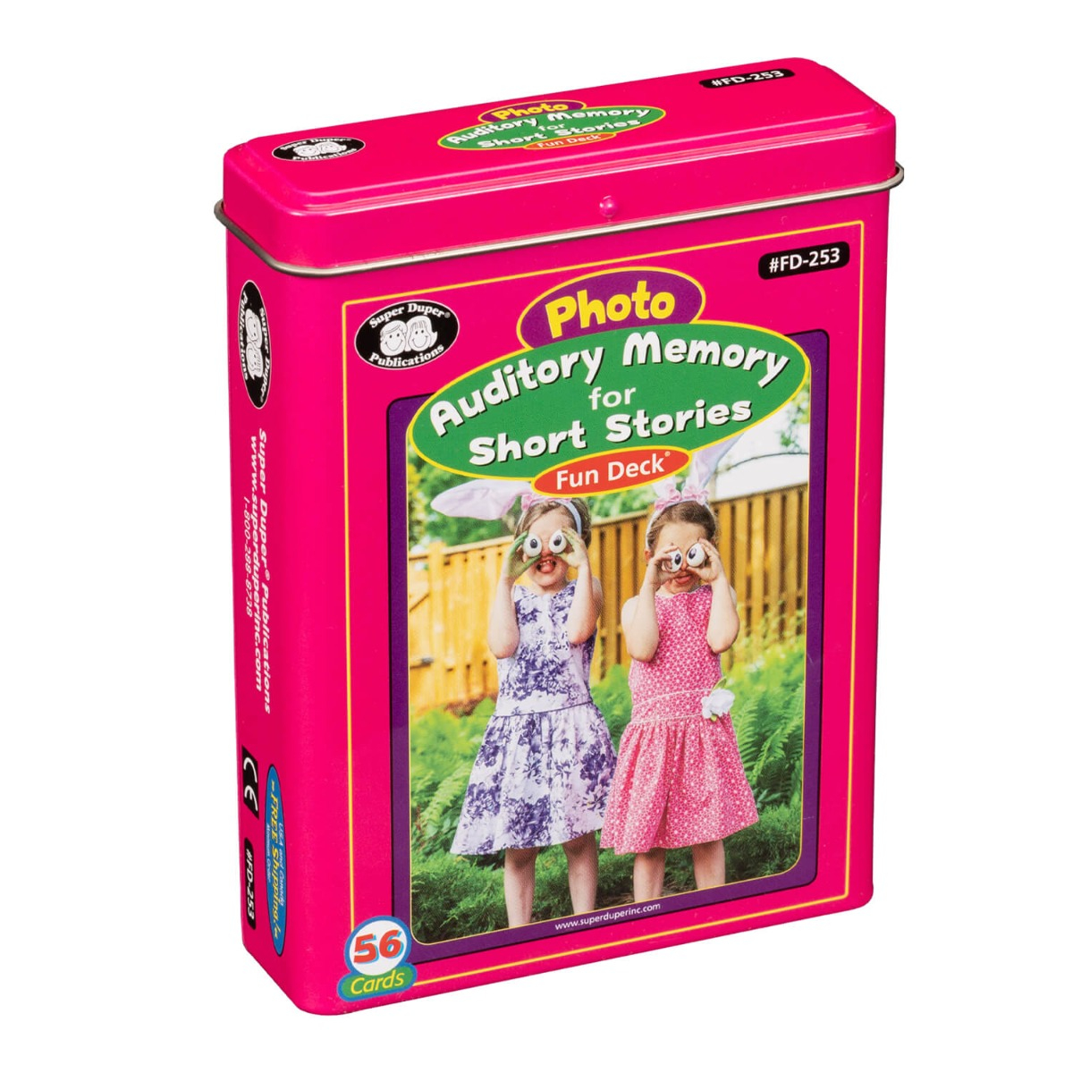 Photo Auditory Memory for Short Stories Fun Deck