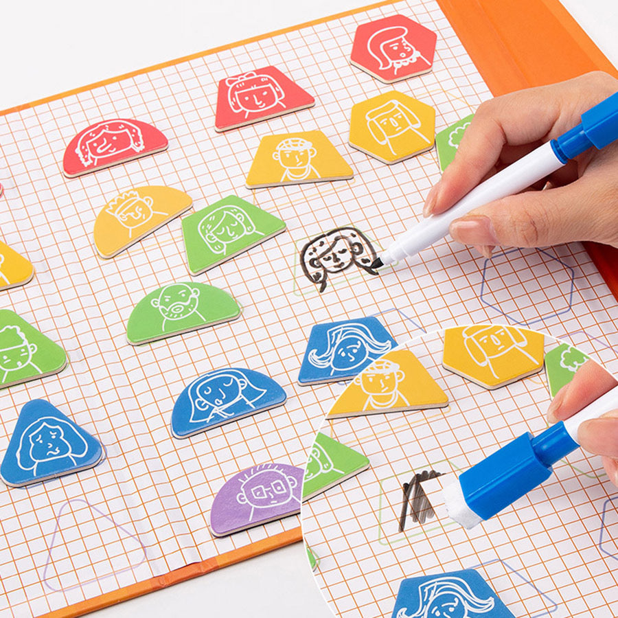 Shapes and Color Match Magnetic Book
