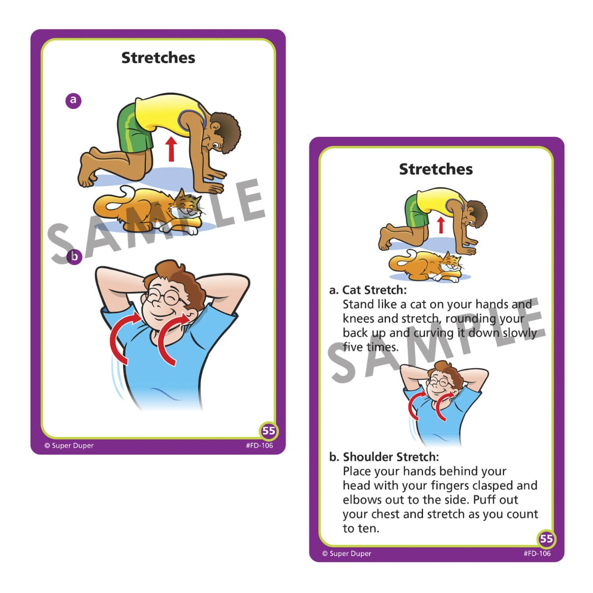 Upper Body and Core Strength Fun Deck