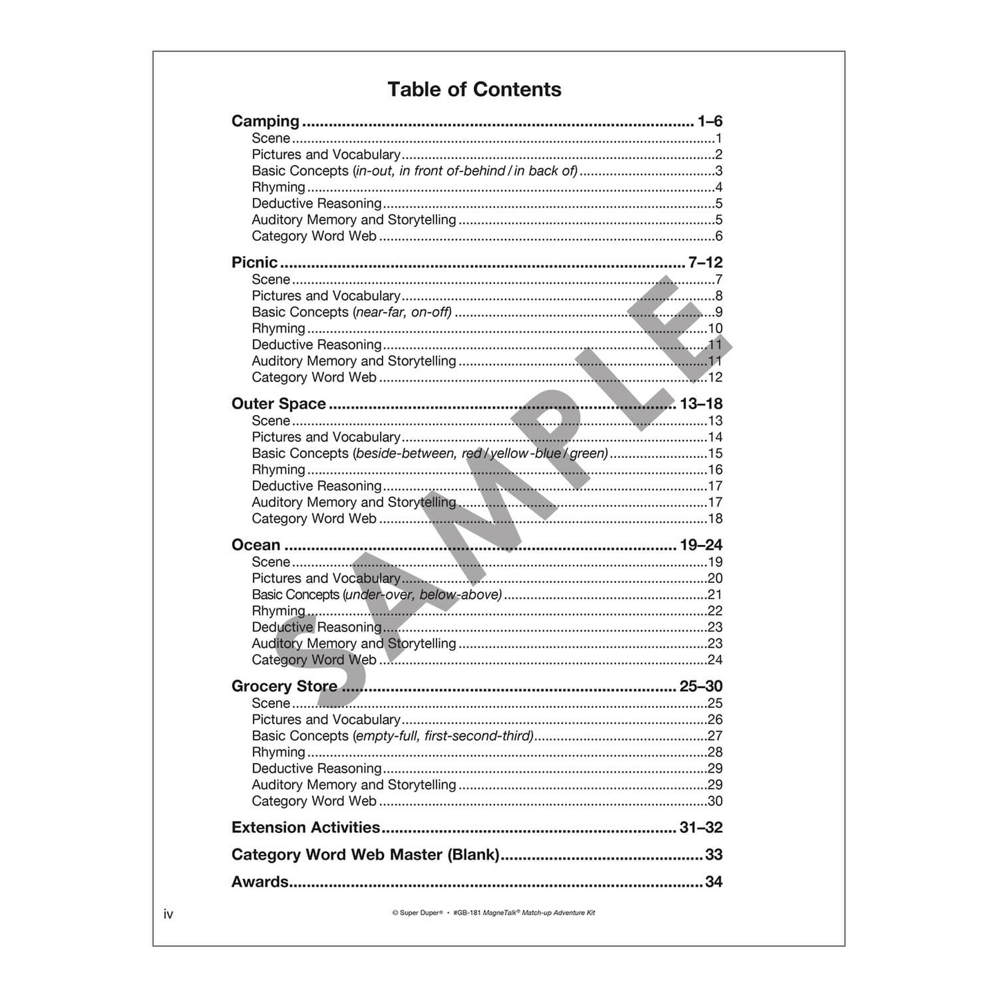 Magnetalk Match Up Adventure Kit with Barrier Game Board Stand