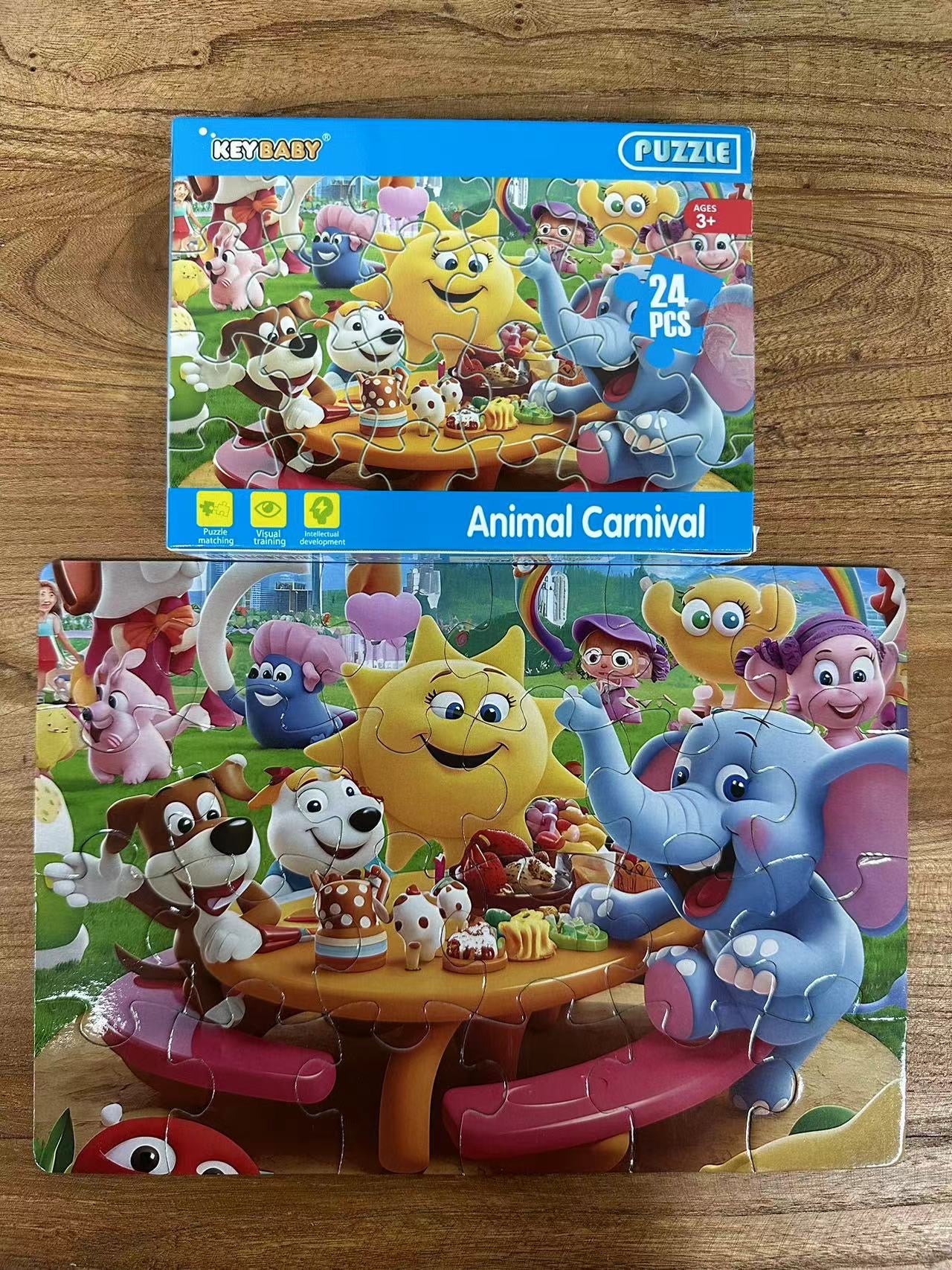 Keybaby Kids Puzzle Collection – Fun, Colorful & Educational (6 Designs)