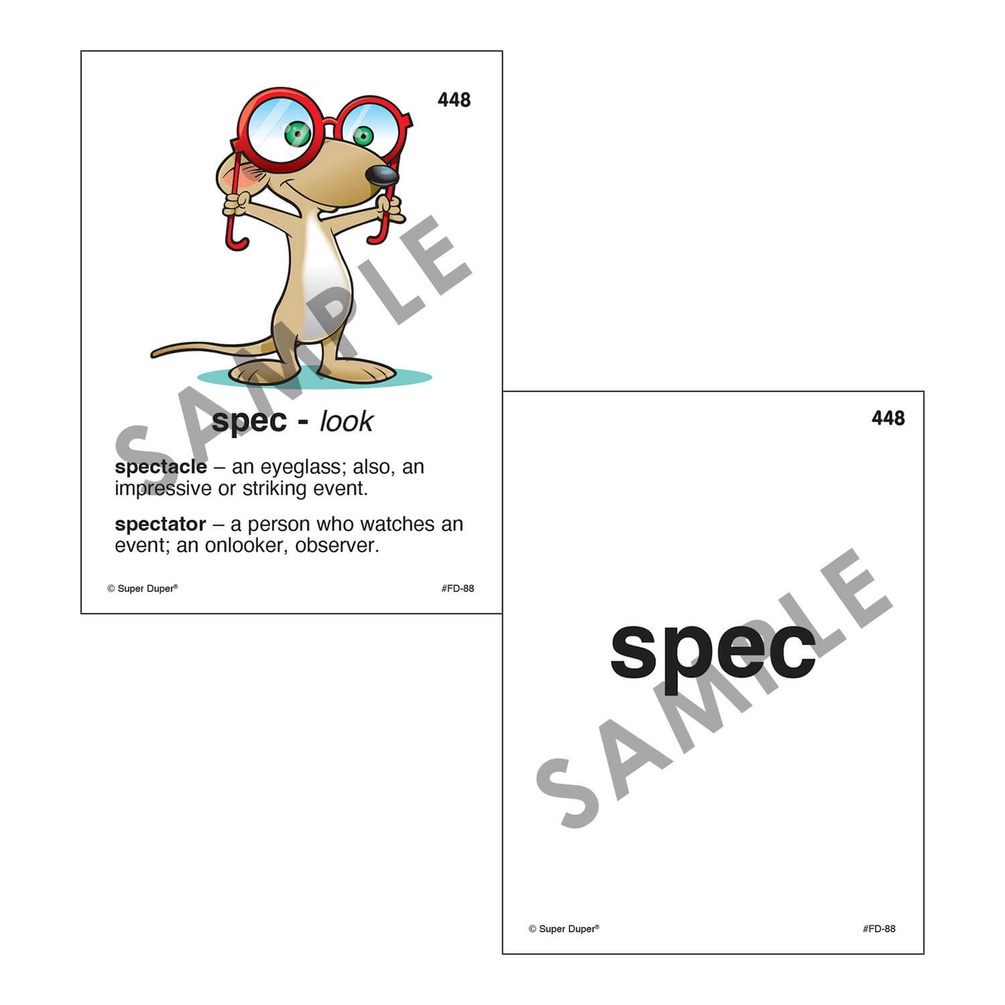 500 Prefixes, Suffixes, and Stems Super Fun Deck