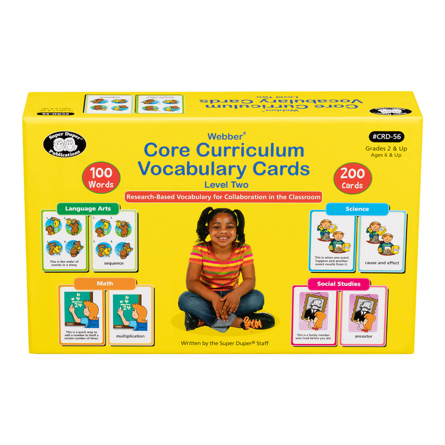 Webber Core Curriculum Vocabulary Cards - Level 2