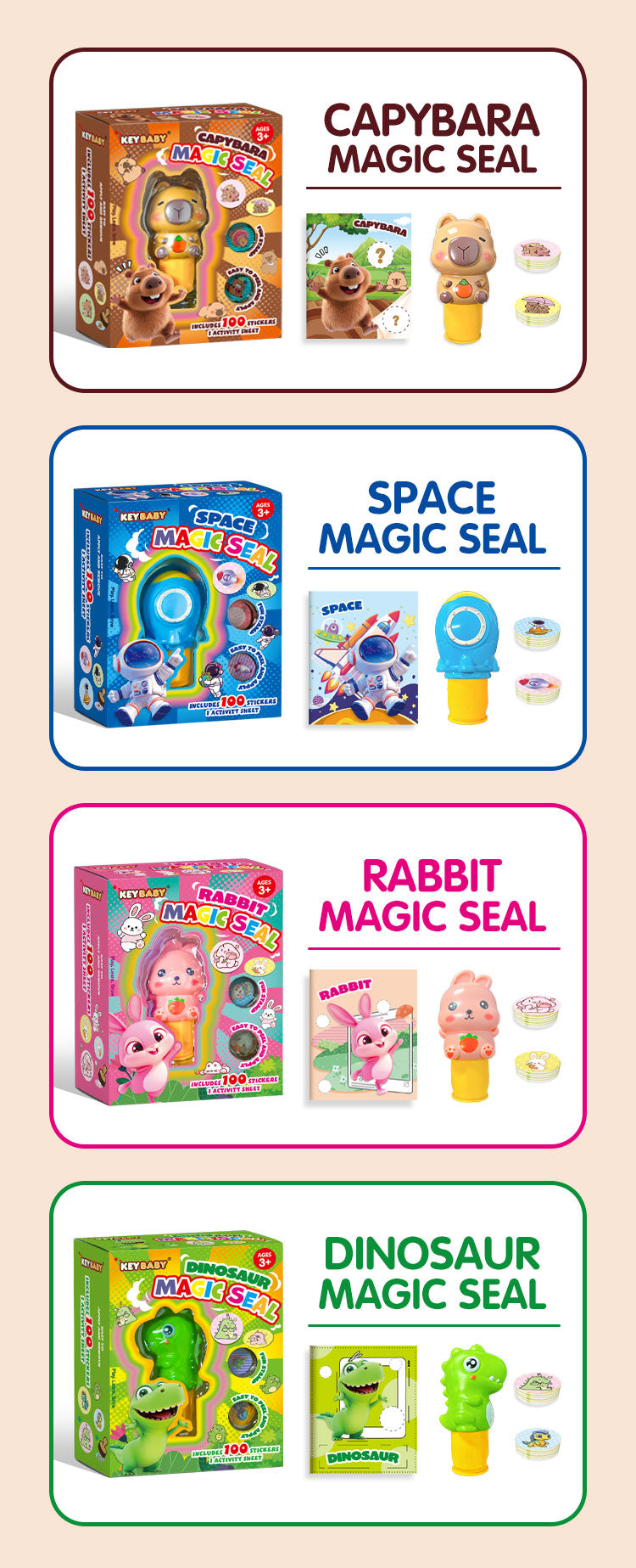 Magic Seal Sticker Activity Pen