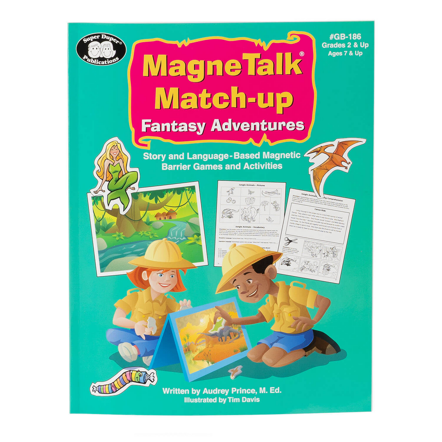 Magnetalk Match Up Fantasy Story Adventures with Barrier Game Board Stand