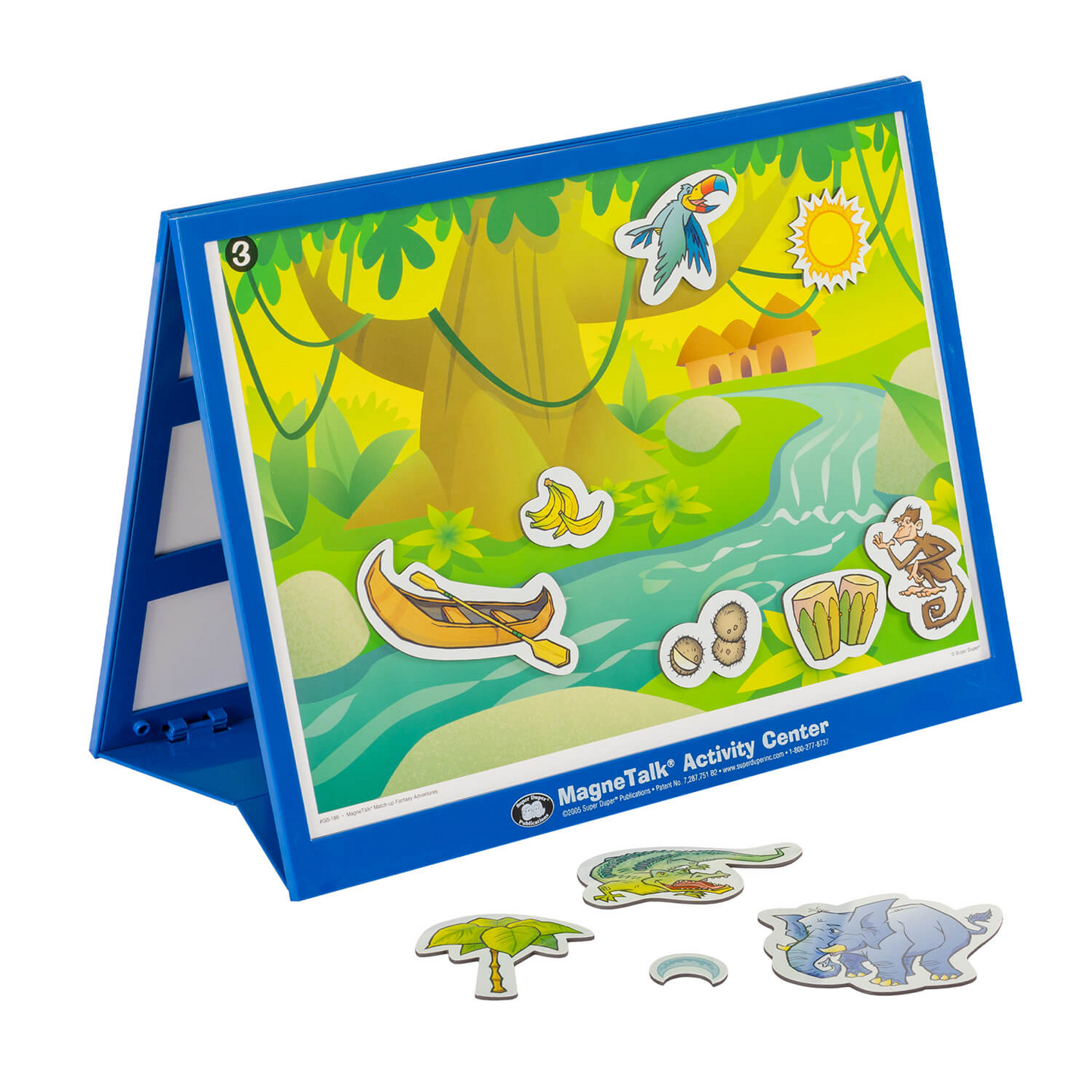 Magnetalk Match Up Fantasy Story Adventures with Barrier Game Board Stand