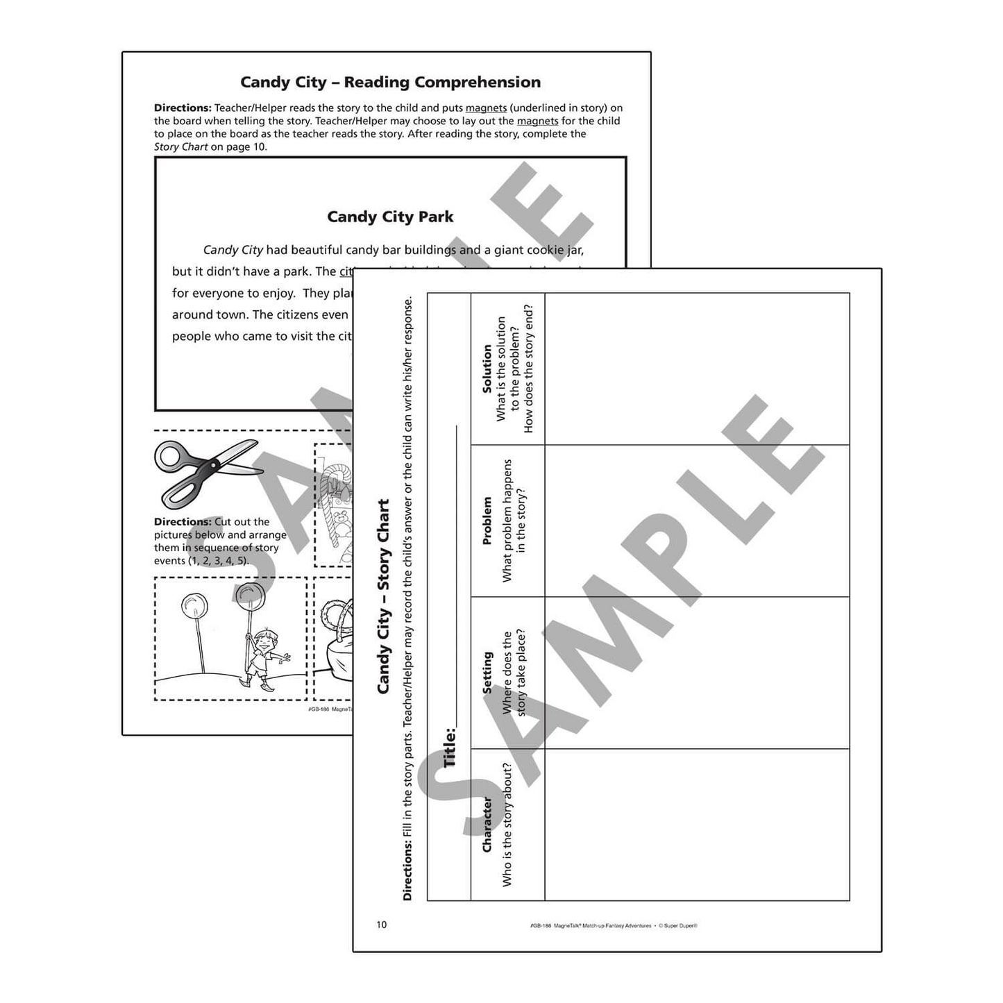 Magnetalk Match Up Fantasy Story Adventures with Barrier Game Board Stand