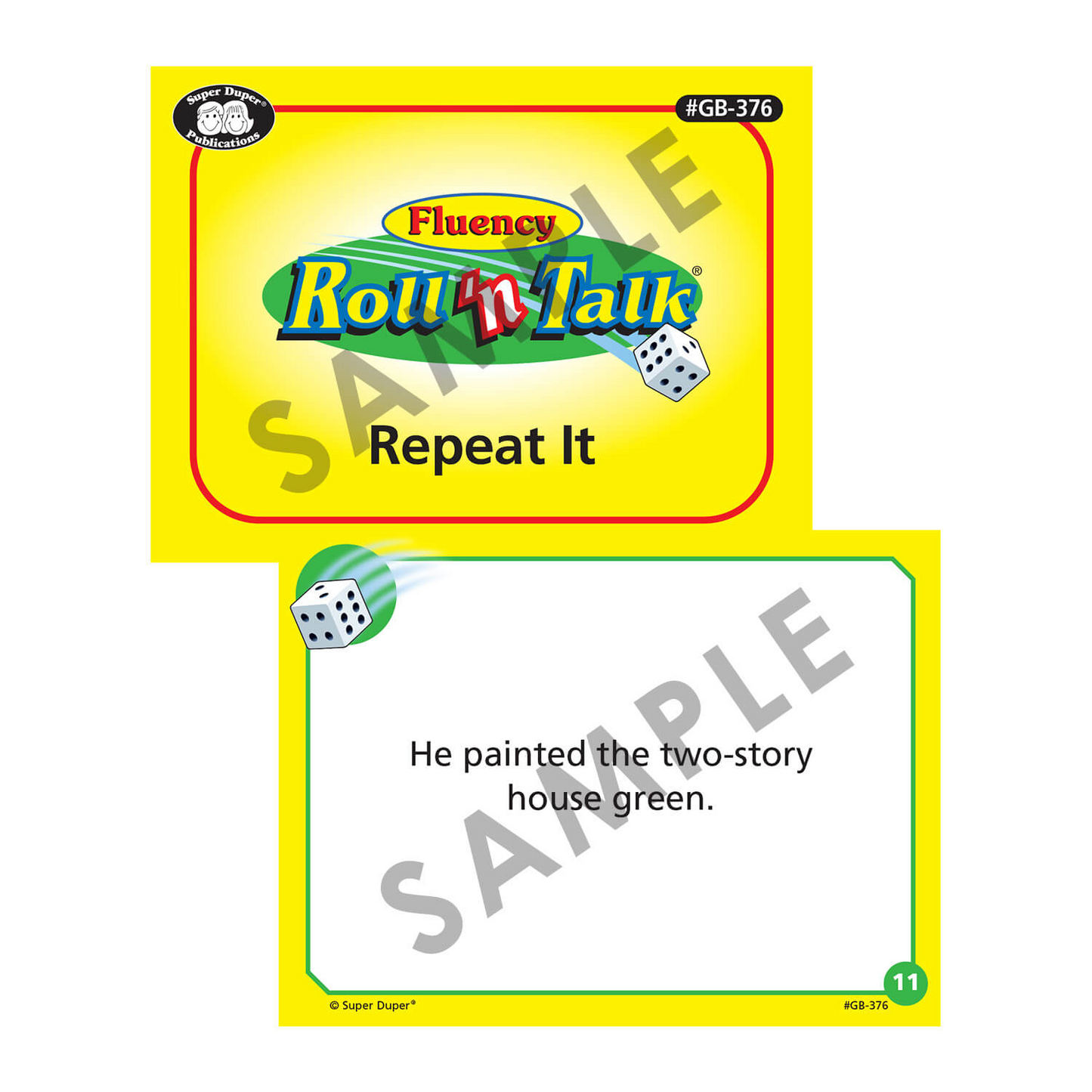 Fluency Roll N Talk