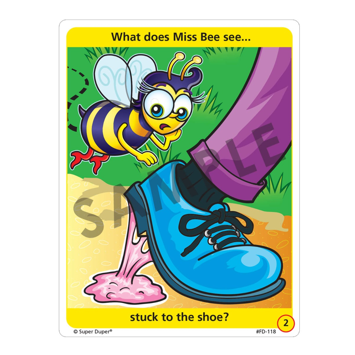 What Does Miss Bee See? Fun Deck